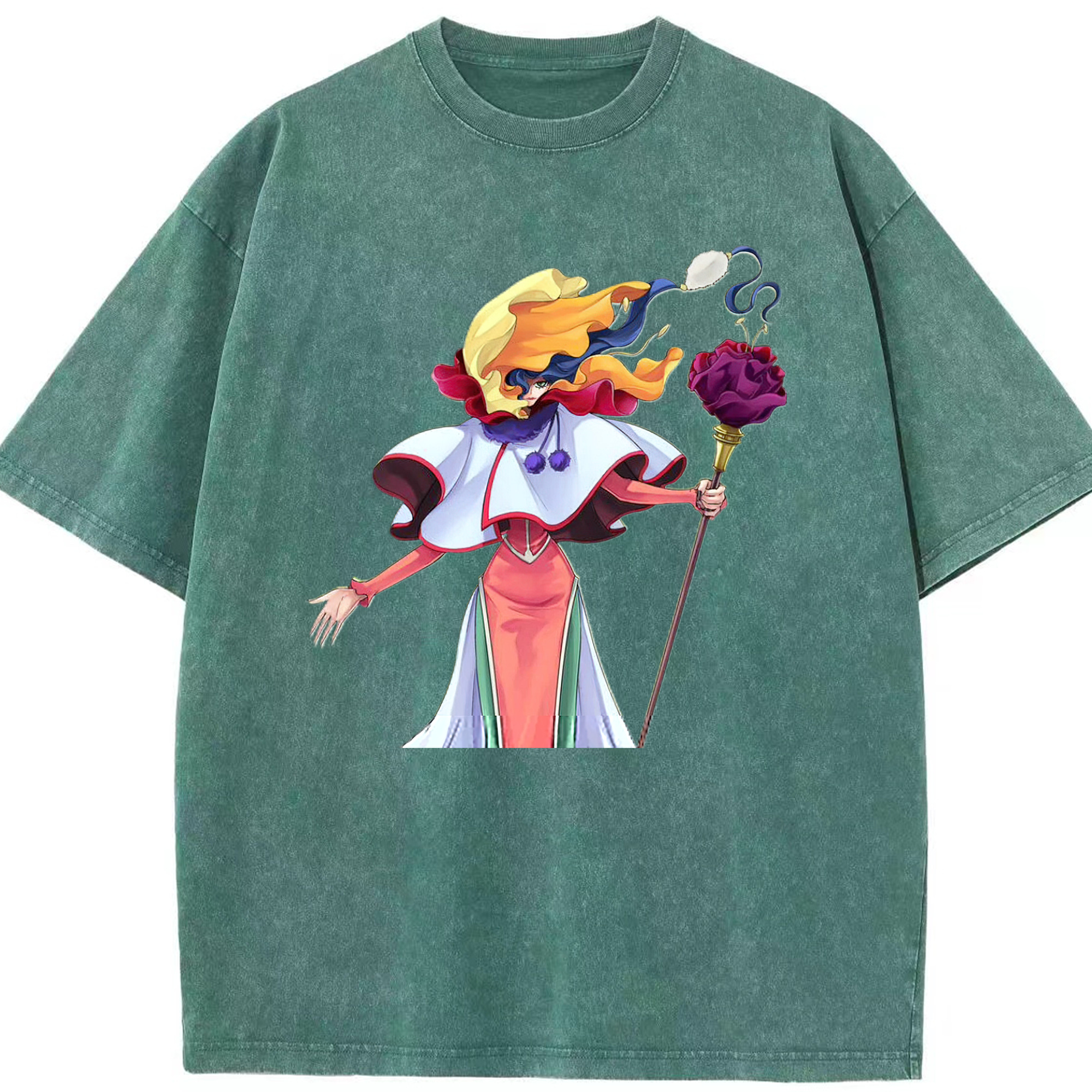 （画像用） 遊☆戯☆王 Yu-Gi-Oh! 綿100% ヴィンテージ風 半袖Tシャツ（フロントプリント）